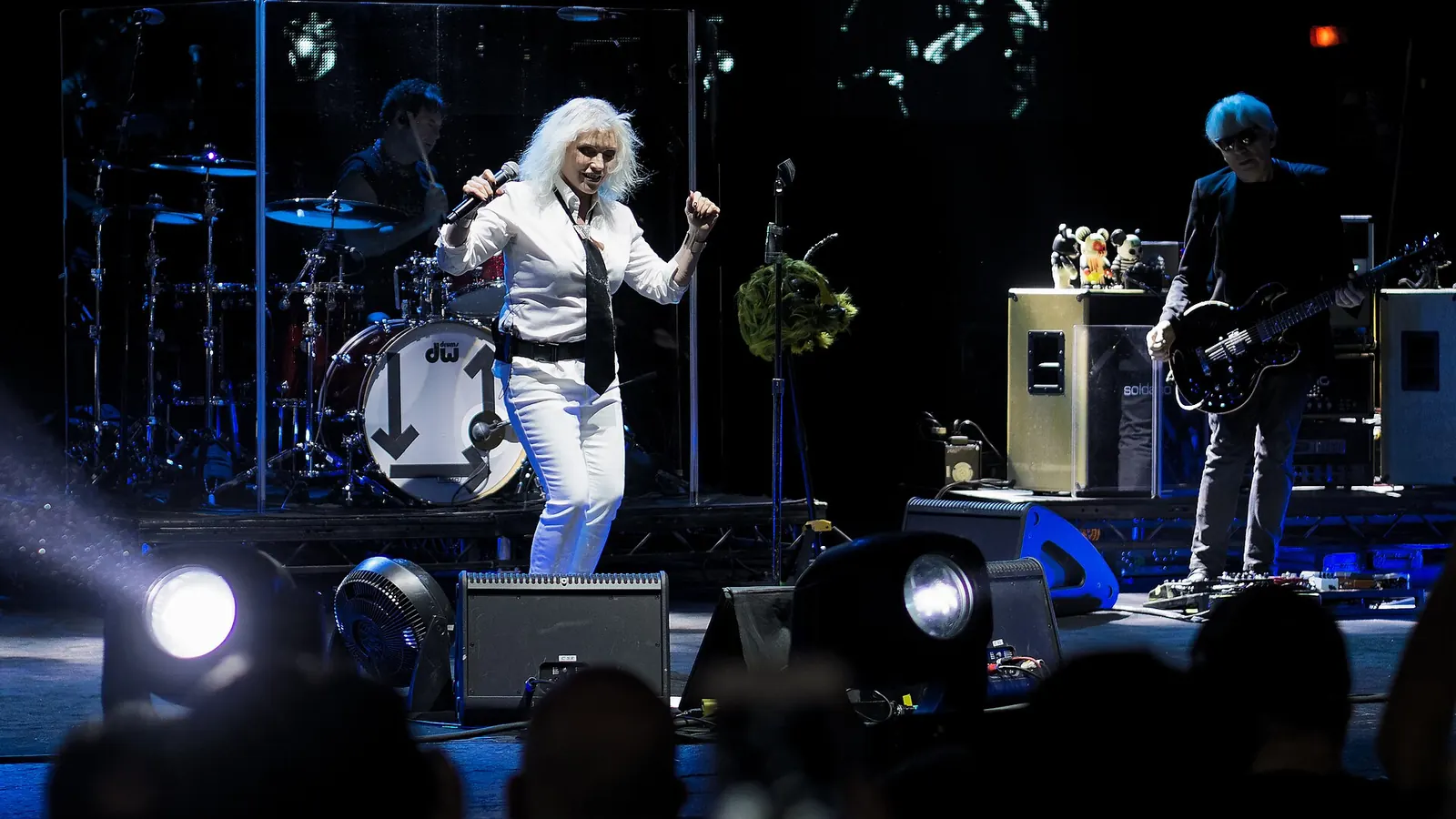 Debbie Harry and Blondie performing at O2 Brixton Academy in November 2017